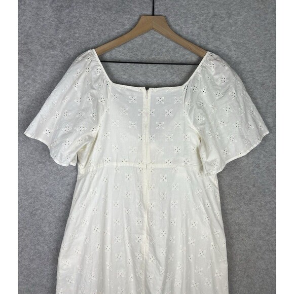Madewell Cream Eyelet Dress - Picture 7 of 10